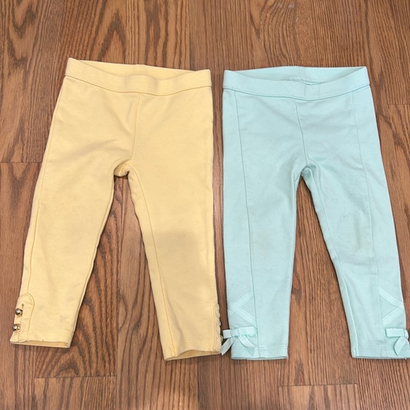 Janie and Jack toddler girl stretchy pants 18-24 months (2) - Picture 1 of 5